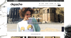 Desktop Screenshot of depecheonline.com